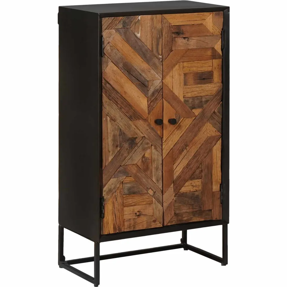 vidaXL Hoge kast 53 x 30 x 95 cm Bruin