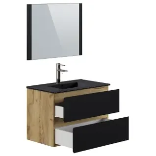 t-bath Badmeubelset Milenio Indus Zwart Eik, foto 3