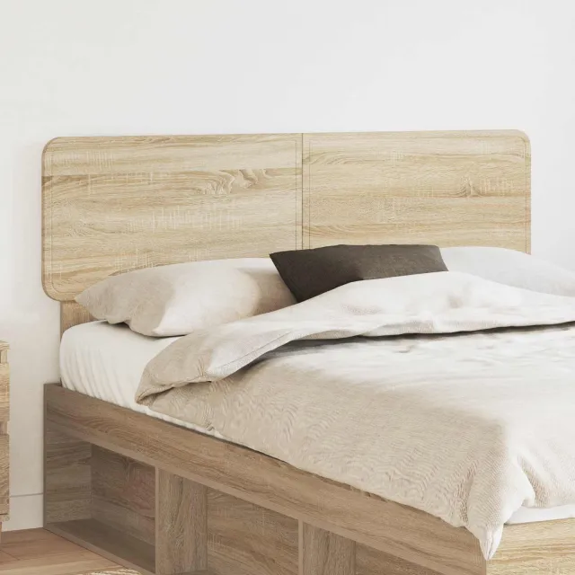 vidaXL Hoofdbord Sonoma Eiken Bewerkt hout Bruin