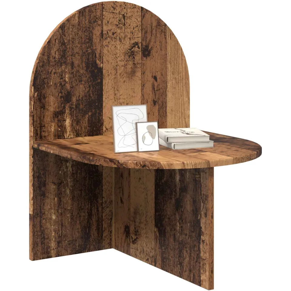 vidaXL Nachtkastje 2 st Oud hout 48 x 49 x 65 cm Geconstrueerd hout Bruin