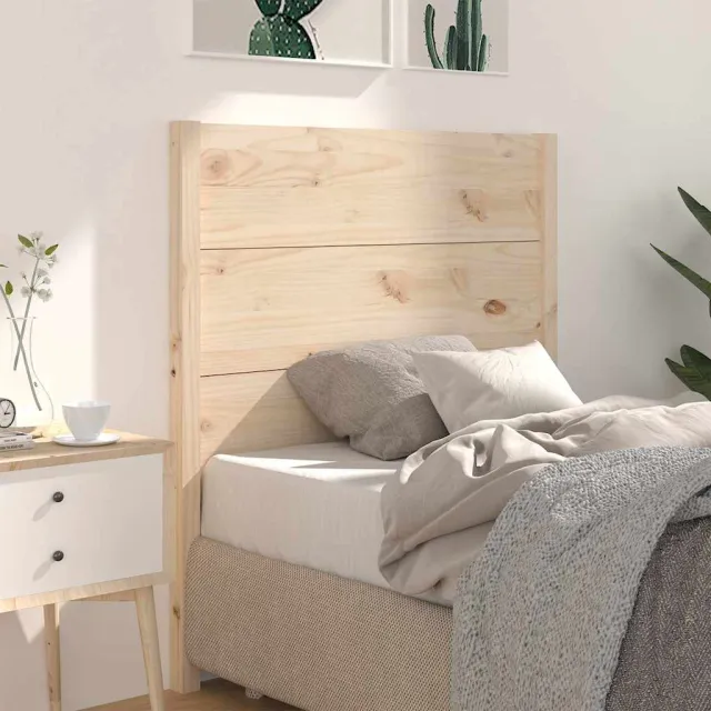 vidaXL Hoofdbord 96x4x100 cm massief grenenhout Bruin
