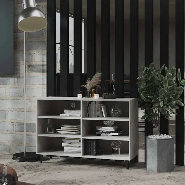 vidaXL Dressoir 103,5x35x70 cm bewerkt hout sonoma eikenkleurig, foto 2
