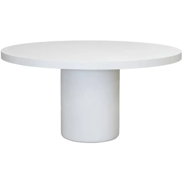 Giga Meubel Eettafel Eden - Rond - Composiet - 120cm