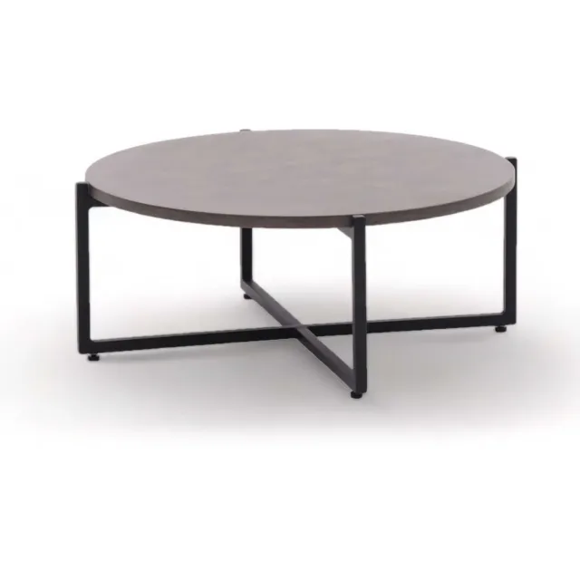 Apple Bee Soul Lounge Koffietafel | Ø 74 cm | Lava Aluminium