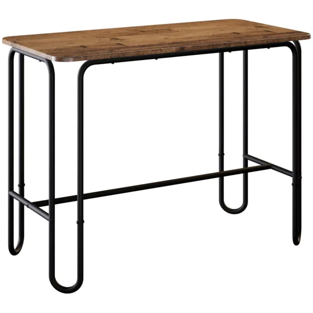 vidaXL Eettafel - 100 - x - 50 - x - 75 - cm - Bewerkt - hout - Oud - hout - Rechthoekig Oud hout