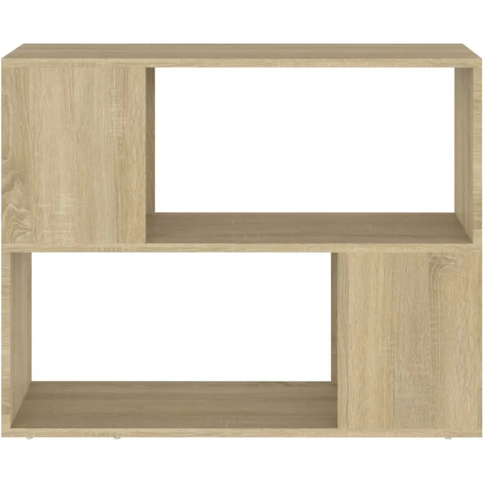 vidaXL Tv-meubel 80x24x63 cm bewerkt hout sonoma eikenkleurig, foto 4