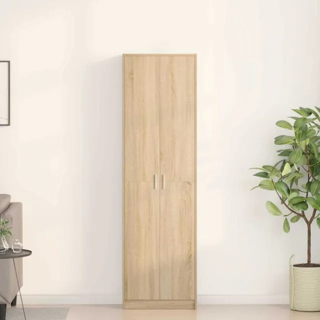 vidaXL Kledingkast Sonoma Eiken 55 x 25 x 189 cm, foto 2