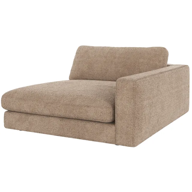 Rowico Home Duncan modulaire chaise longue taupe - rechts - 129 cm, foto 2
