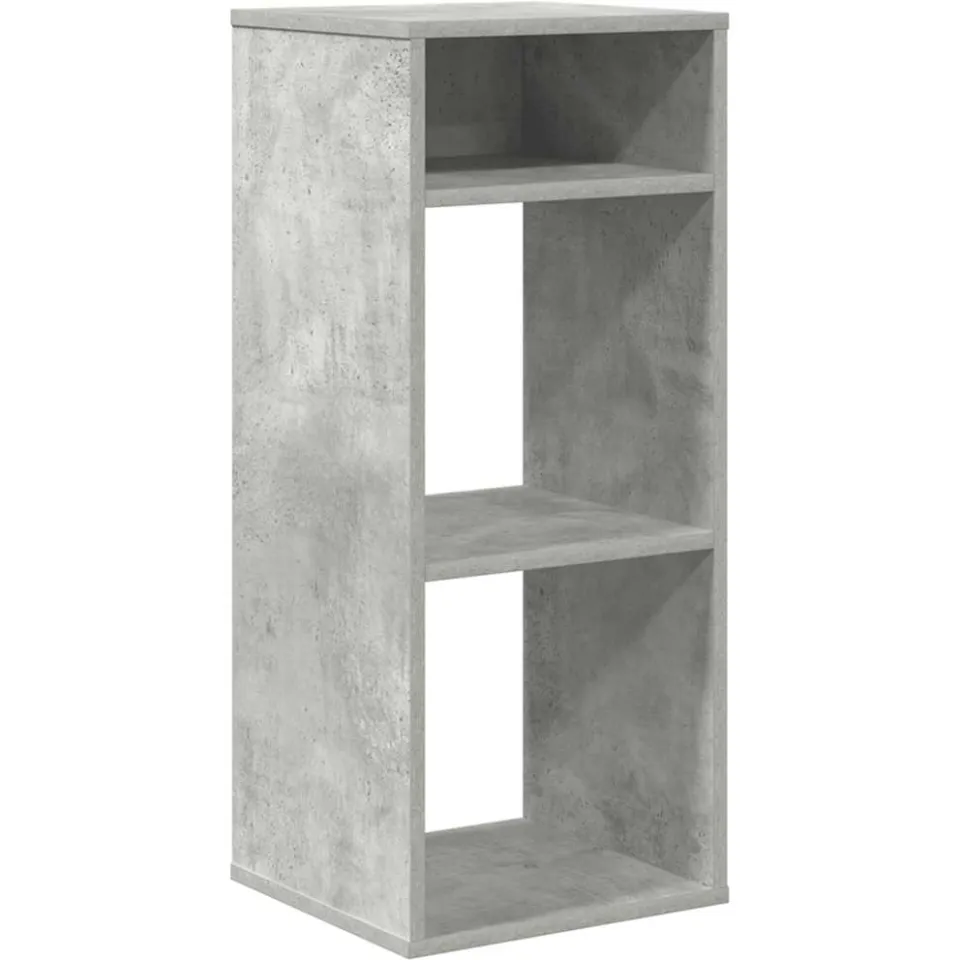 vidaXL Boekenkast 34x31x80 cm bewerkt hout betongrijs grijs, foto 3