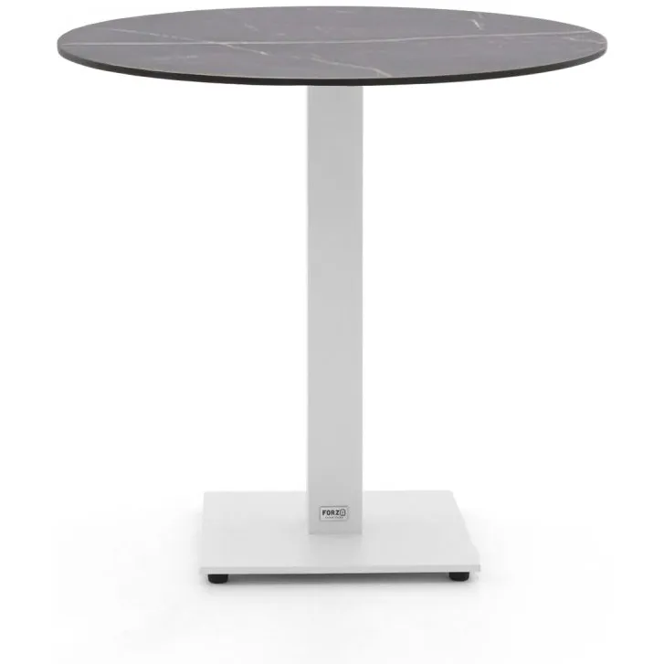 Forza Furniture Forza Orta tuintafel ø80cm (h:73cm) wit, foto 3