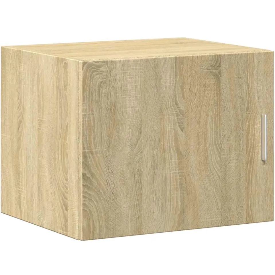 vidaXL Opbergkast smal 50x42,5x225 cm bewerkt hout sonoma eikenkleurig, foto 3