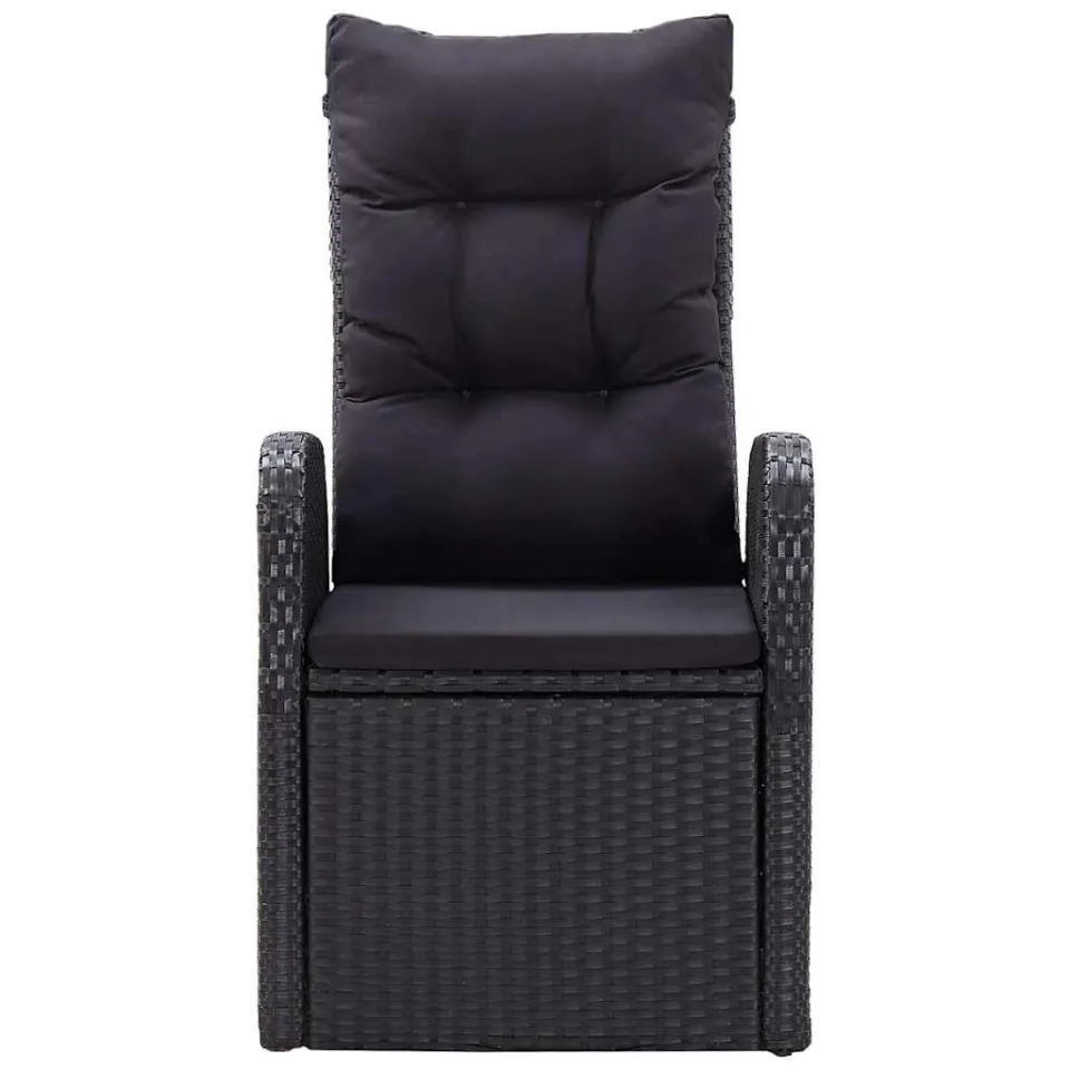 vidaXL 5-delige Tuinset zwart, foto 4