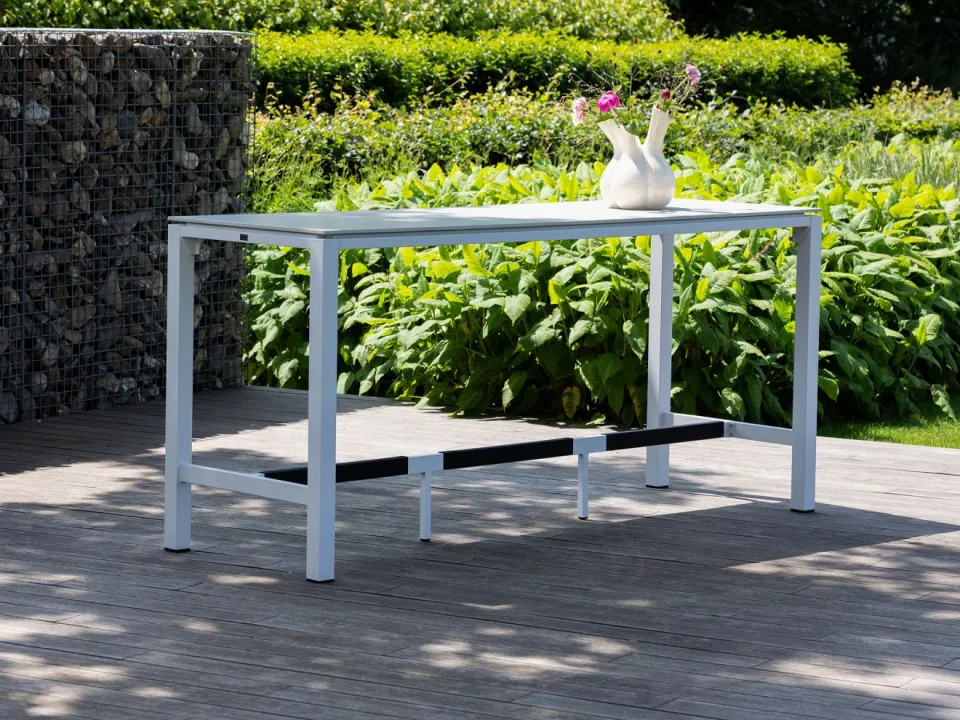 Bellagio tuinmeubelen Bellagio Trecenta bartafel 225x75x105cm wit, foto 5