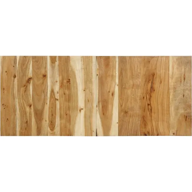 vidaXL Hoofdbord 120 cm massief acaciahout Bruin