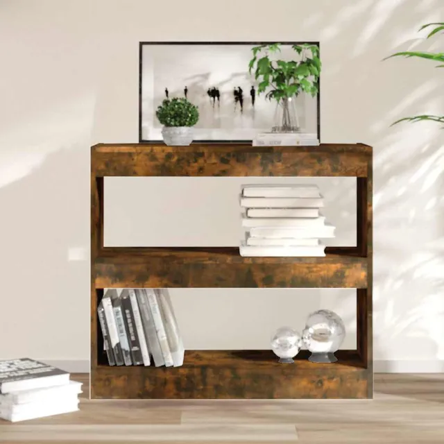 vidaXL Boekenkast/kamerscherm 80x30x72 cm gerookt eikenkleurig, foto 2
