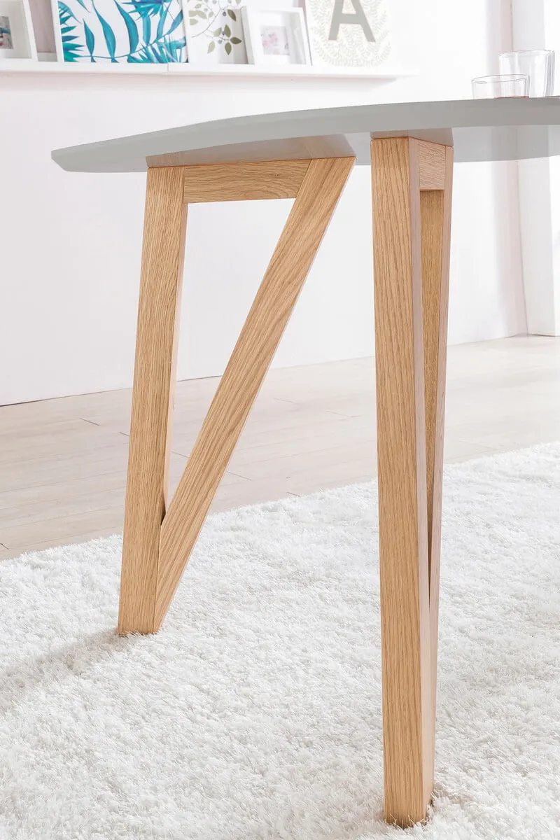 eettafel Nikolaj grijs, foto 6