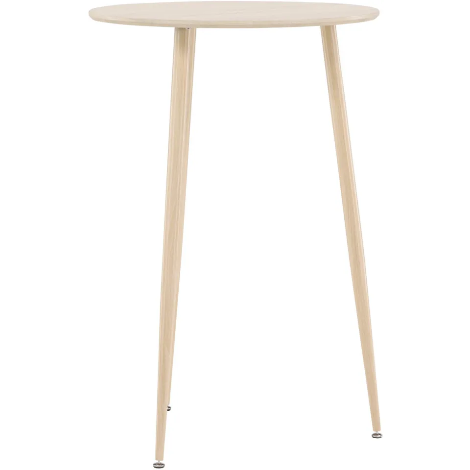 Nohr Ronde Bartafel 'Quennel' 70cm, kleur Whitewash, foto 3