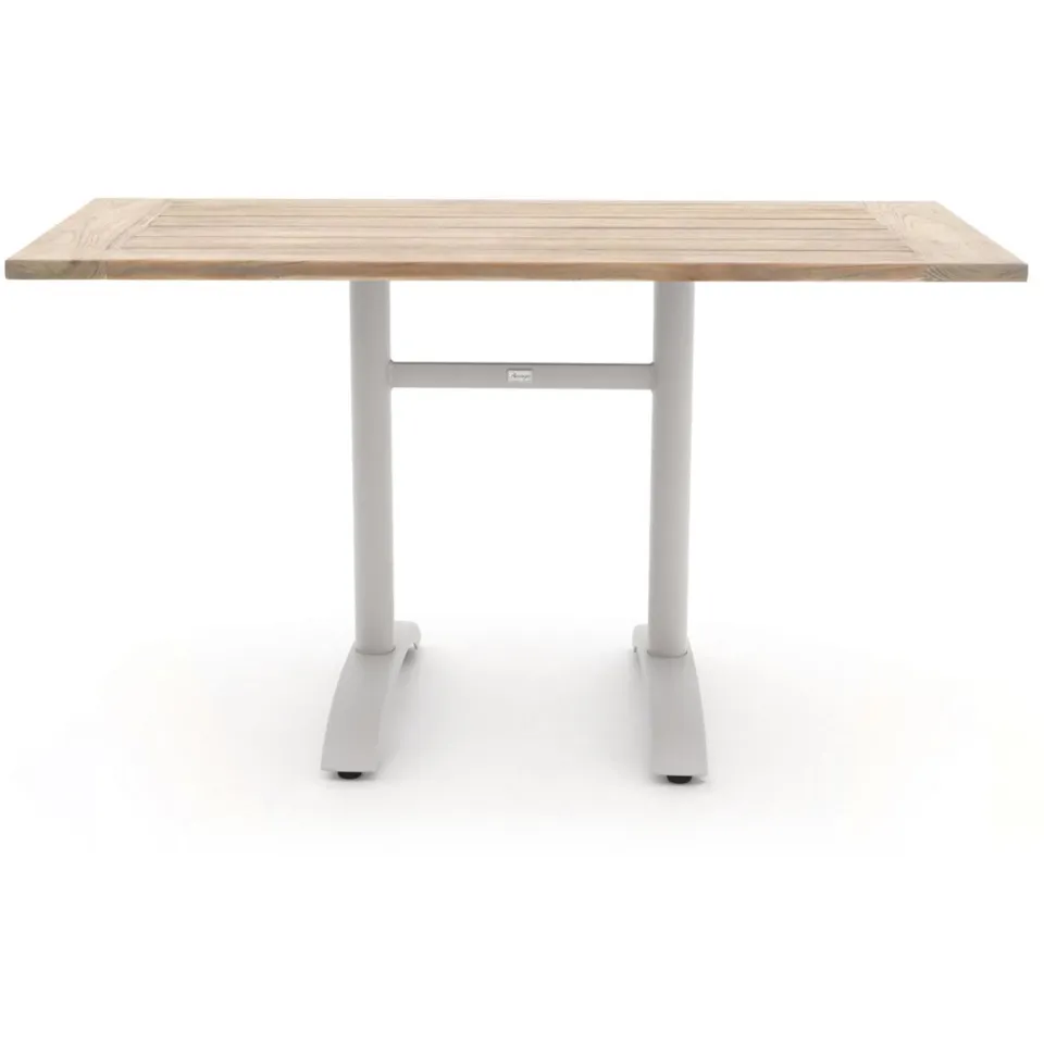 Bellagio tuinmeubelen Bellagio Lisio tuintafel 140x80x75cm Wit
