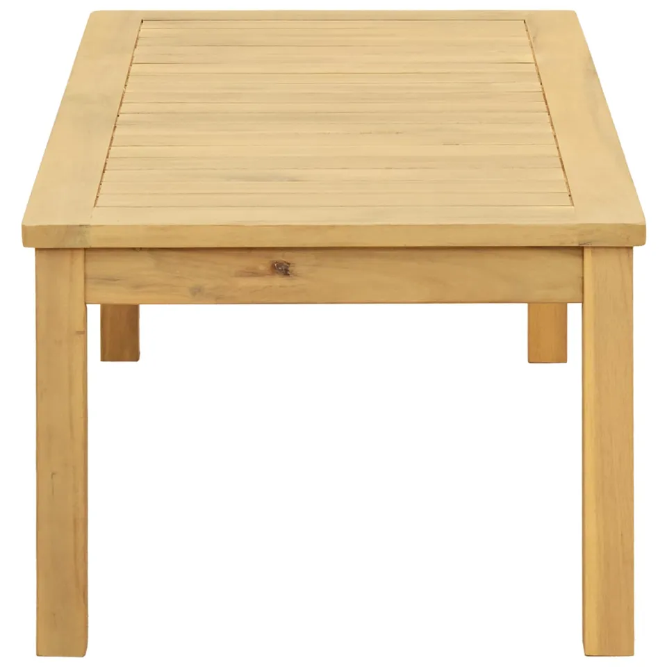vidaXL Salontafel Licht acacia 90 x 50 x 36 cm Massief Acaciahout bruin, foto 3
