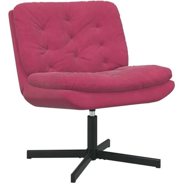 vidaXL Draaibare Relaxstoel Wijnrood 63 x 75 x 76 cm Fluweel