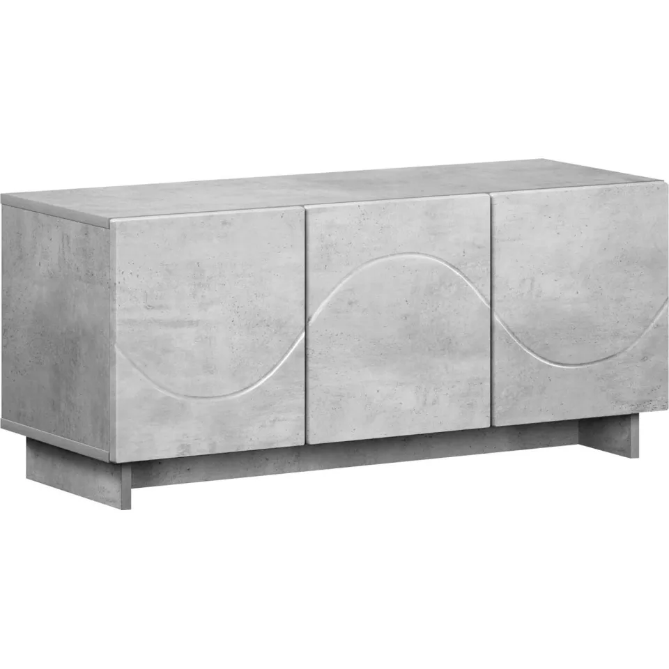vidaXL tv-meubel 90 x 34,5 x 40 cm Betongrijs Bewerkt hout grijs, foto 3