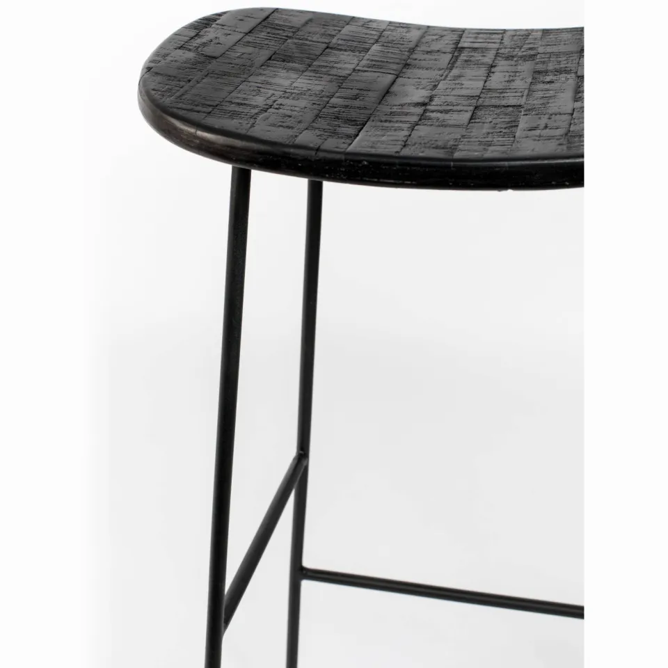 Housecraft Living Tangle barkruk zwart, foto 6