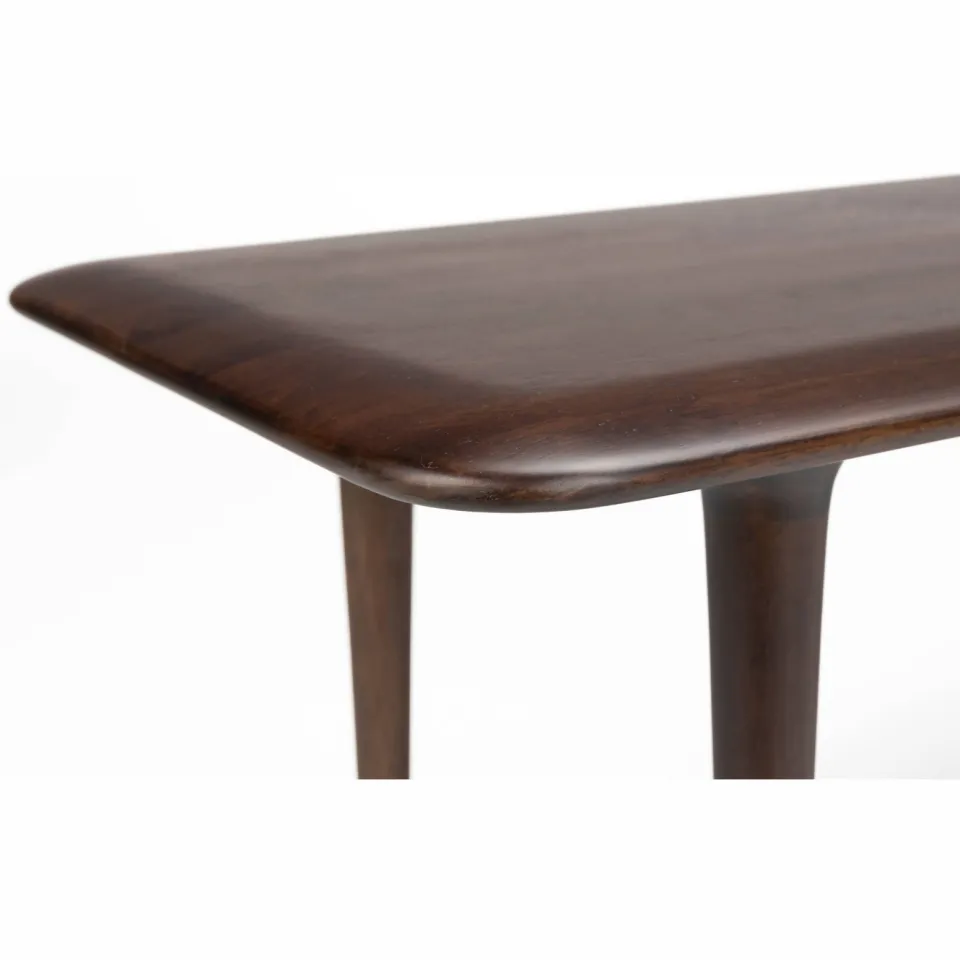 Dutchbone Elroy Salontafel 110x38 cm Hout Walnootkleur Bruin, foto 4