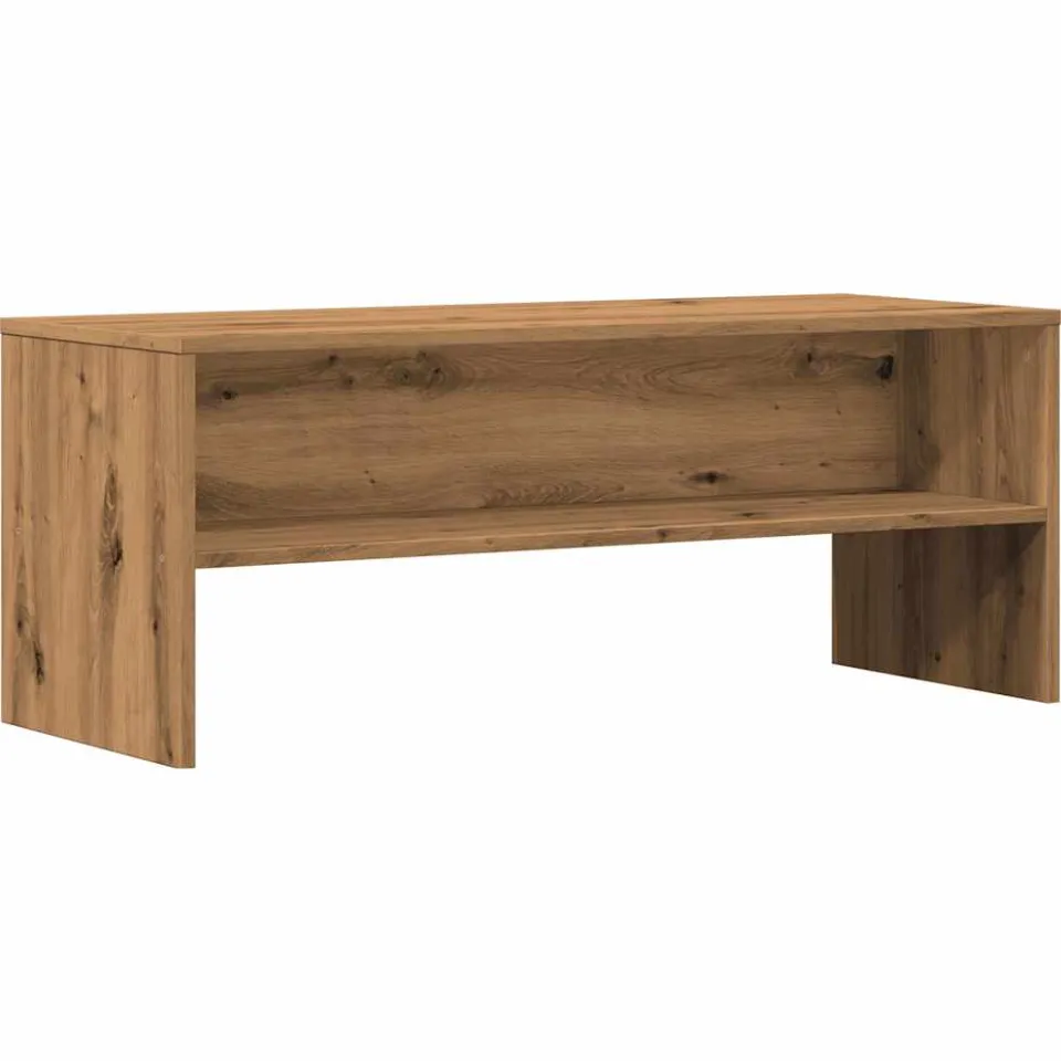 vidaXL Tv-meubel 100x40x40 cm bewerkt hout artisanaal eikenkleurig, foto 3
