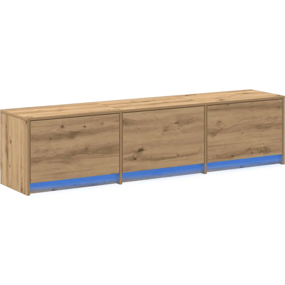 vidaXL TV-kast Artisan Eiken Bewerkt hout, foto 3
