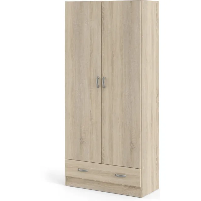 Giga Living Kledingkast Space - Naturel - 79x36x170cm