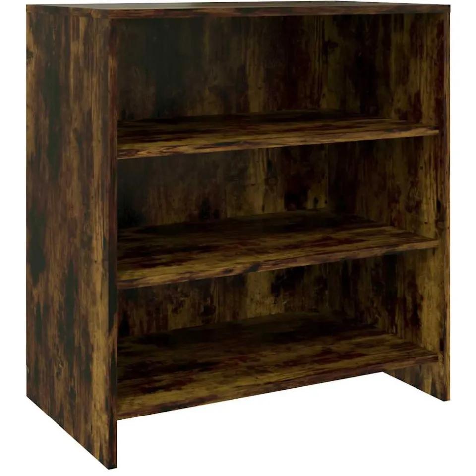 vidaXL 3 st Dressoirs bewerkt hout gerookt eikenkleurig, foto 4