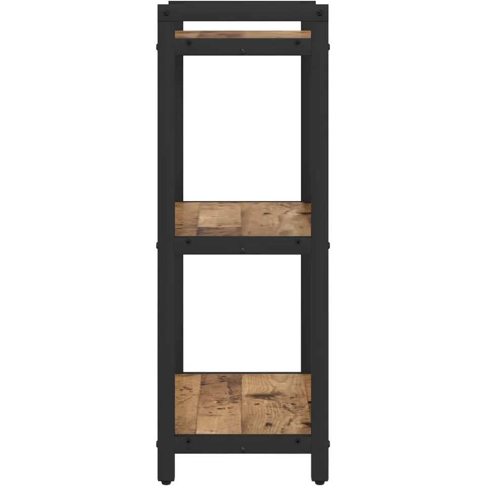 vidaXL Boekenkast 40 x 30 x 85 cm Bewerkt hout Oud hout bruin, foto 4