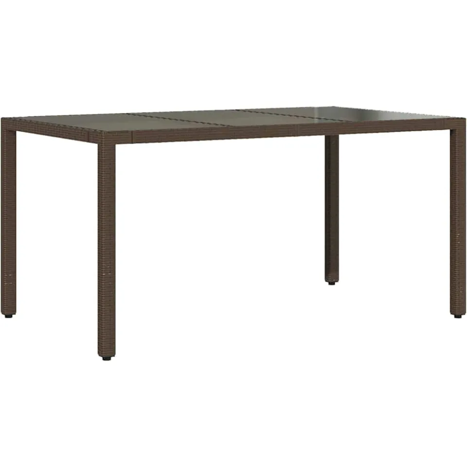 vidaXL 7-delige Bistroset met kussens poly rattan bruin, foto 4
