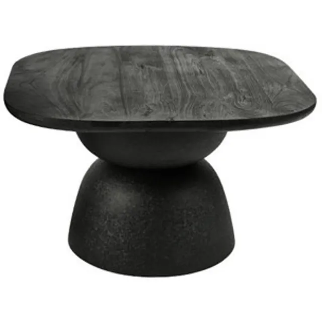 Tower Living Barza coffeetable 60x60x38 KD black Zwart