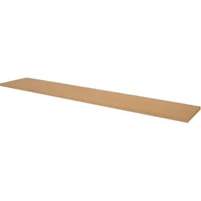 Duraline Wandplank - Xs2 Eiken Knoest - 18mm 118 X23,5cm - Fsc-gecertificeerd Hout Bruin