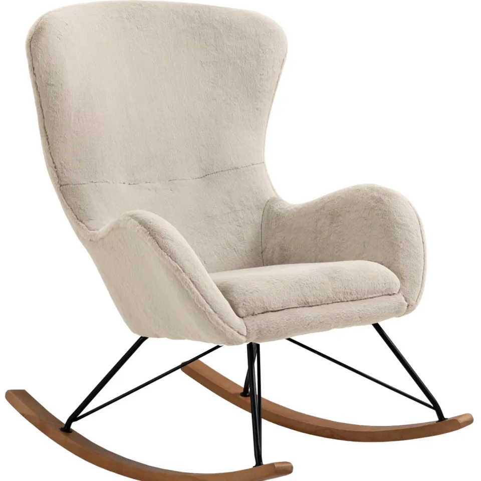 Artistiq Living Chais schommelstoel beige, foto 6
