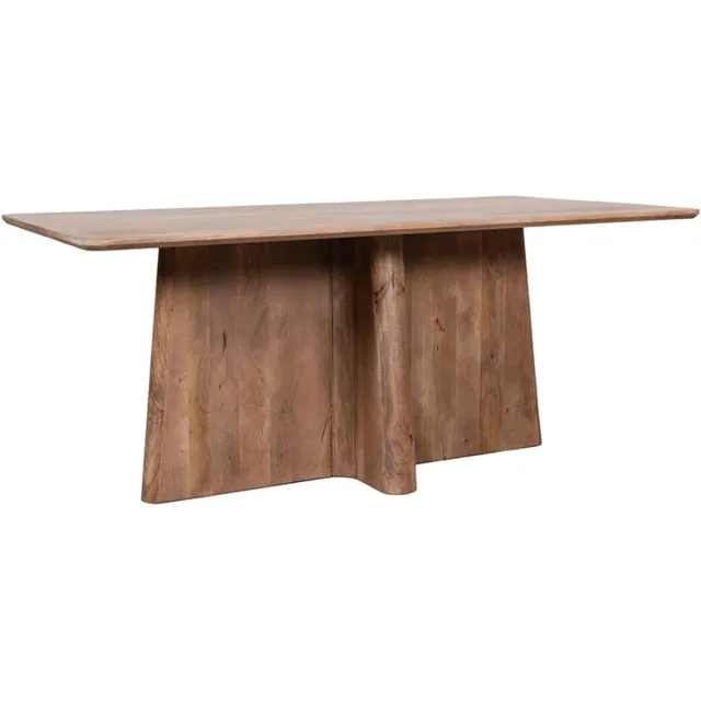 LABEL51 Scott Eetkamertafel - Bruin - Hout - 200 cm
