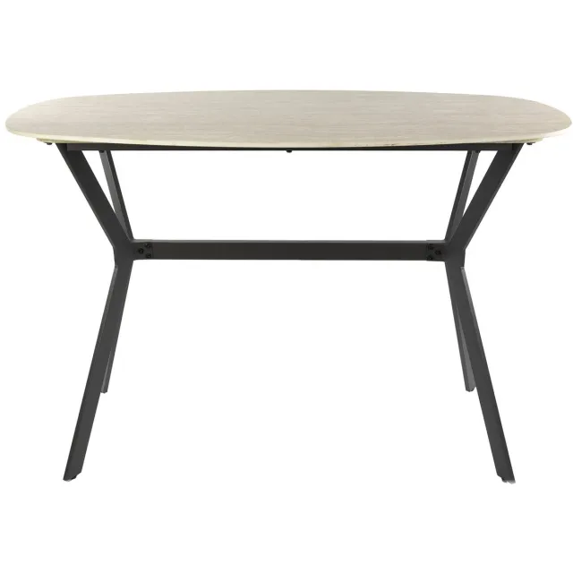 Giga Living Bartafel Romano - Deens Ovaal Travertin - 140x75x90cm