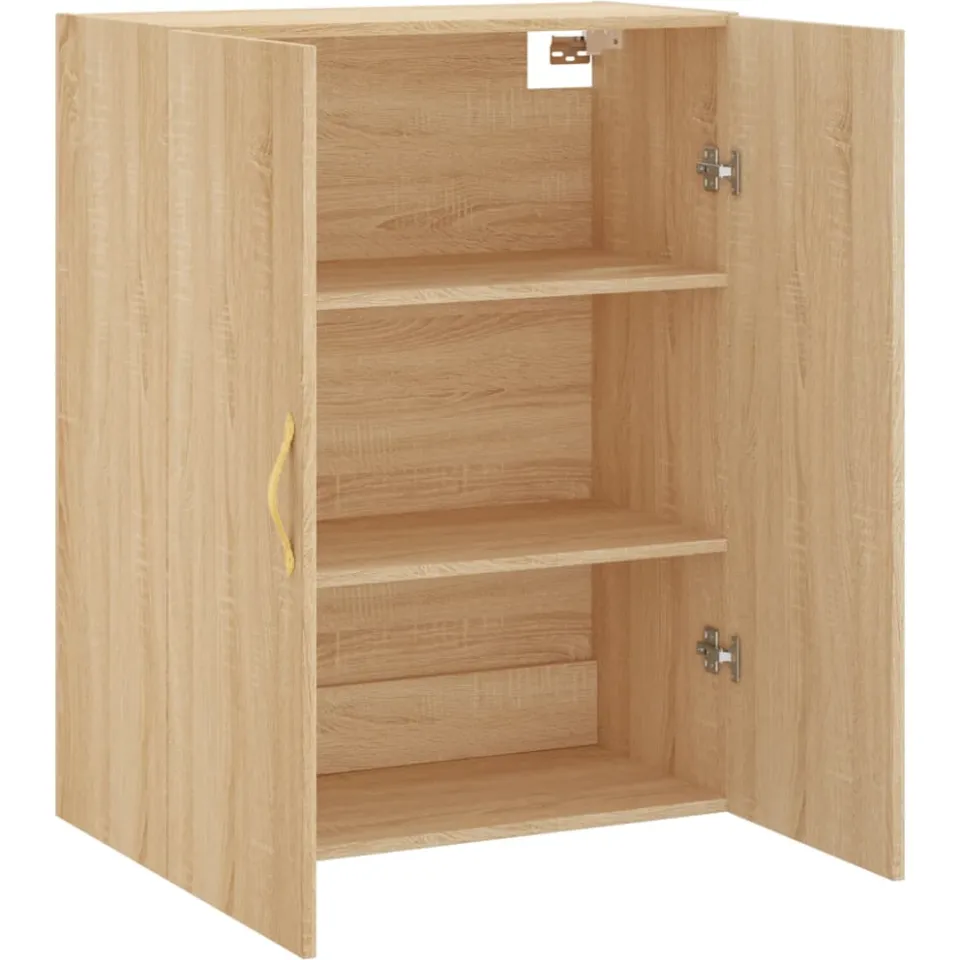 vidaXL Wandkast 69,5x34x90 cm sonoma eikenkleurig, foto 4