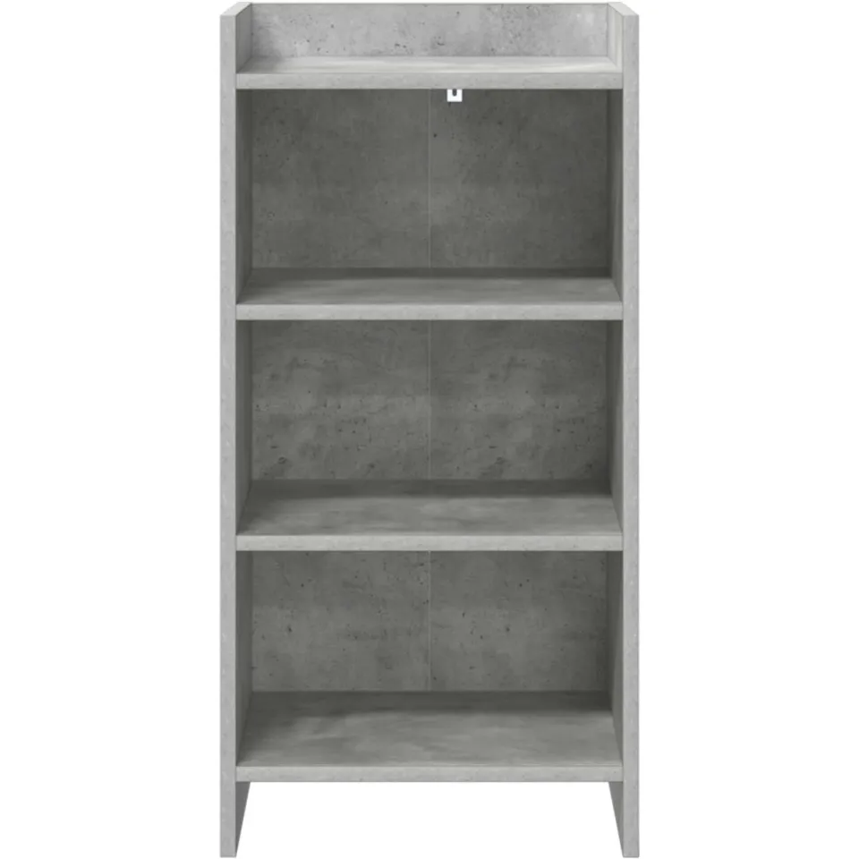 vidaXL Dressoir Betongrijs 40 x 36 x 80 cm Bewerkt hout grijs, foto 4