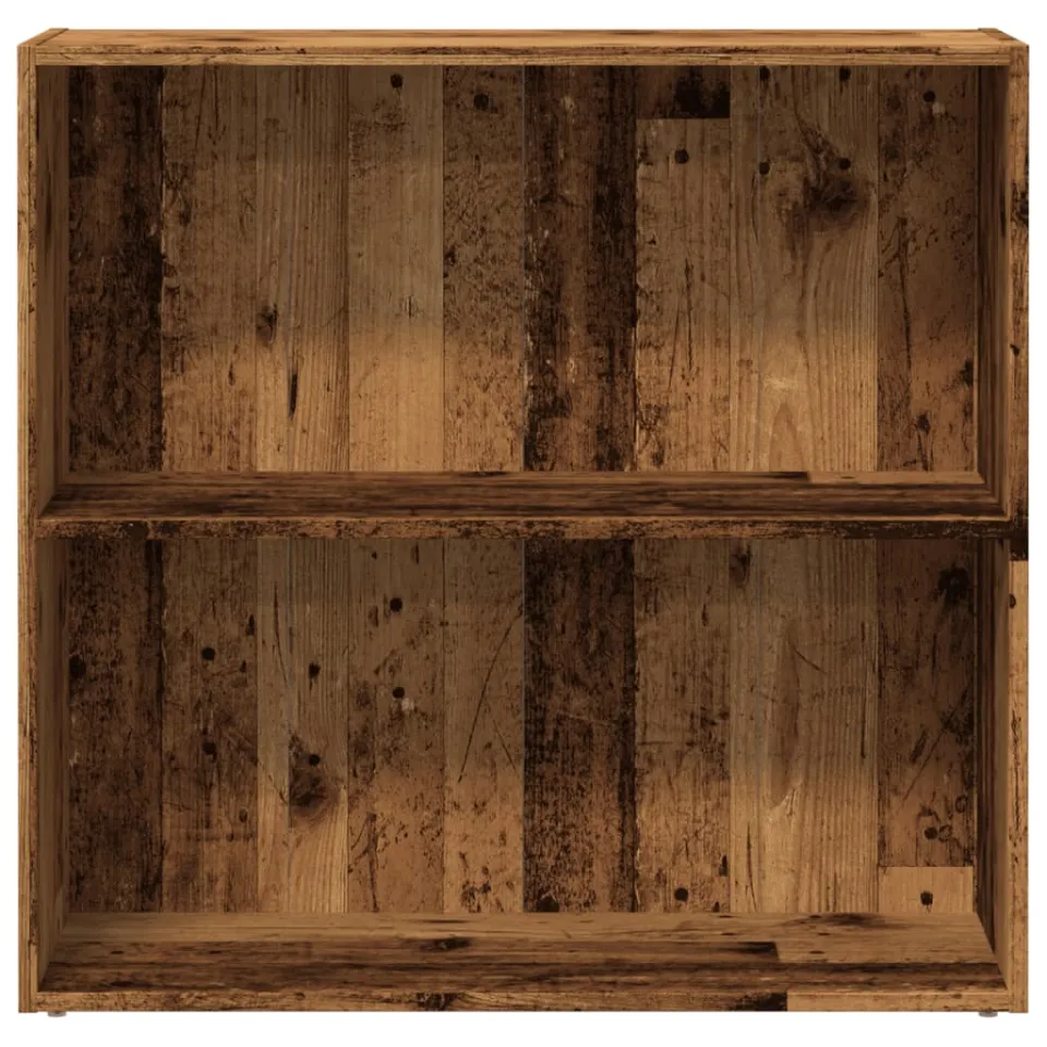 vidaXL Boekenkast 80x30x77 cm bewerkt hout oud houtkleurig bruin, foto 4
