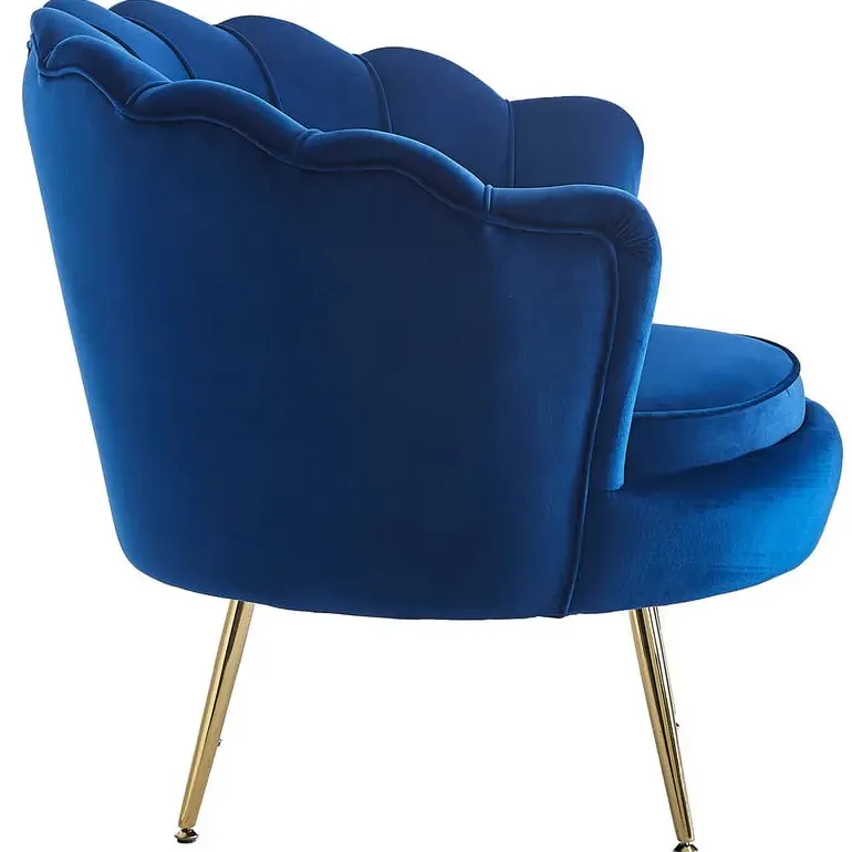 Fauteuil Chanelle donkerblauw blauw, foto 3