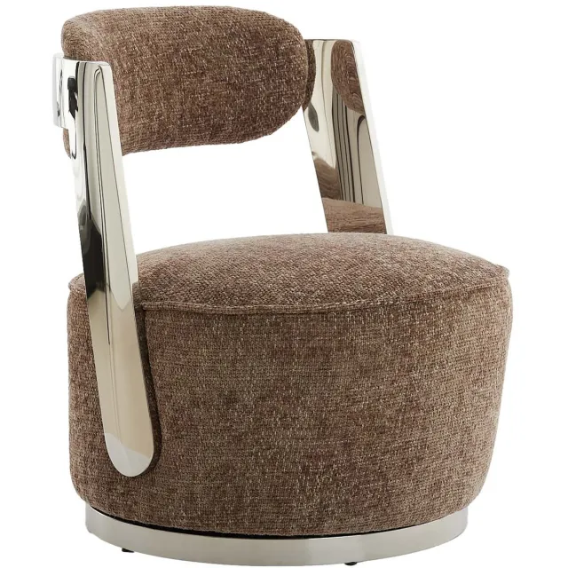 Light & Living Light&living Stoel 68x65x77 cm KEMENA grijs-bruin