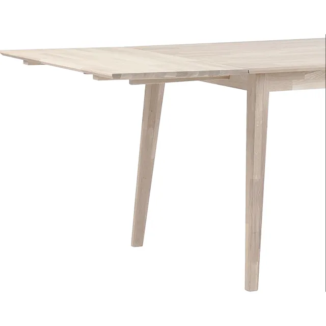 Rowico Home Filippa houten verlengstuk whitewash voor Filippa eettafel - 50 cm Bruin