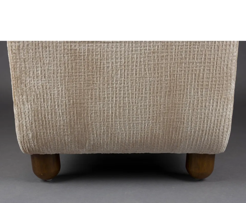 Dutchbone Lounge Chair Robinson beige, foto 7