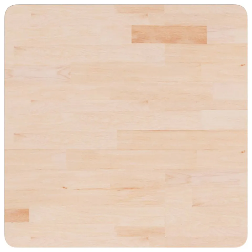 vidaXL Tafelblad vierkant 60x60x1,5 cm onbehandeld massief eikenhout, foto 2