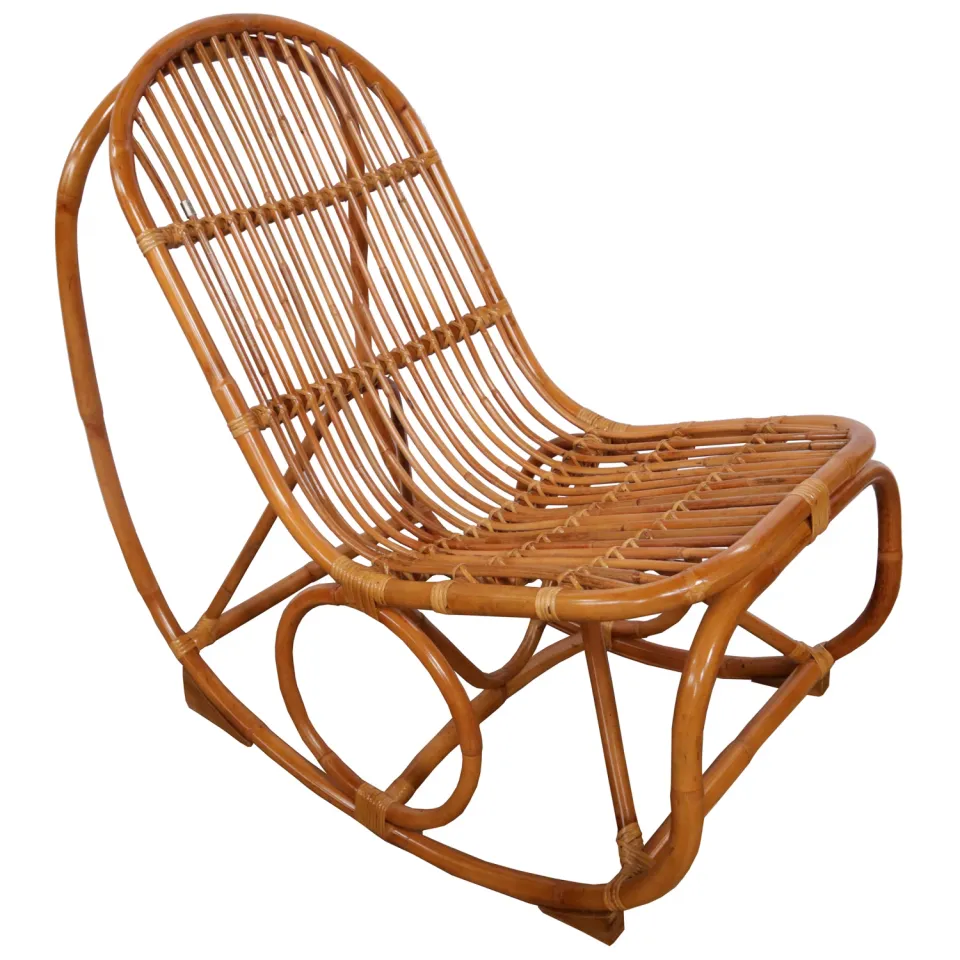 Artistiq Living Betsaida rotan schommelstoel, foto 3