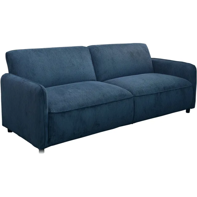 Notio Living Alicia-Slaapbank - 3-zits - Blauw Corduroy