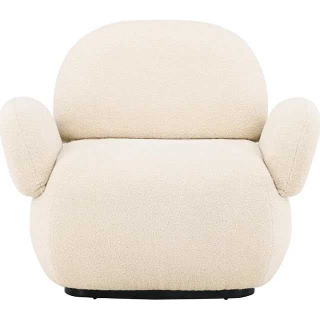 Nest of Nora Fauteuil chenille - Loungestoel - Beige