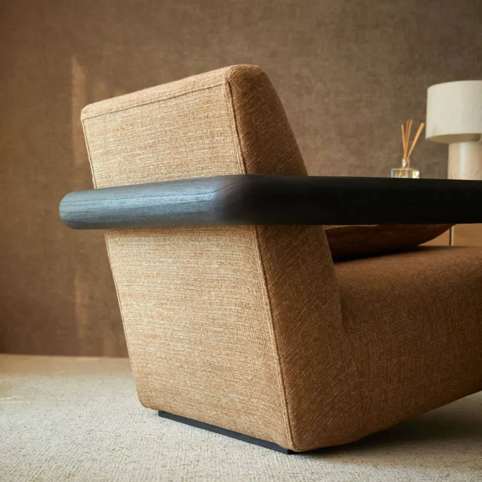 Tikamoon Nina - Fauteuil lichtbruin, foto 4
